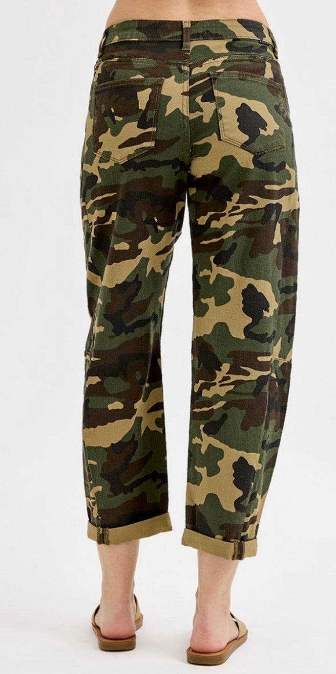 Camo High Rise Pants