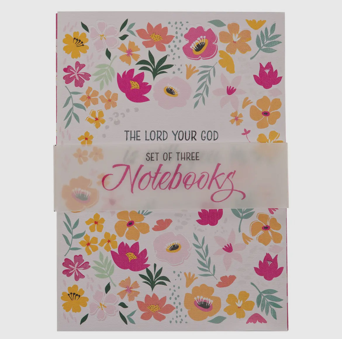 Set of three devotional notebooks