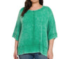 Ribbed 3/4 Sleeve Top