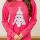 Pink Christmas Tree Top