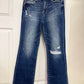 Frayed Distressed Jeans