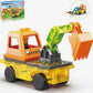 PicassoTiles 16pc Construction Magnetic Tile Building Set