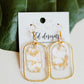 Gold Fleck Earrings