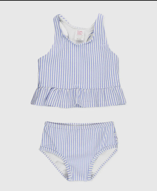 Blue 2 Piece Swimsuit