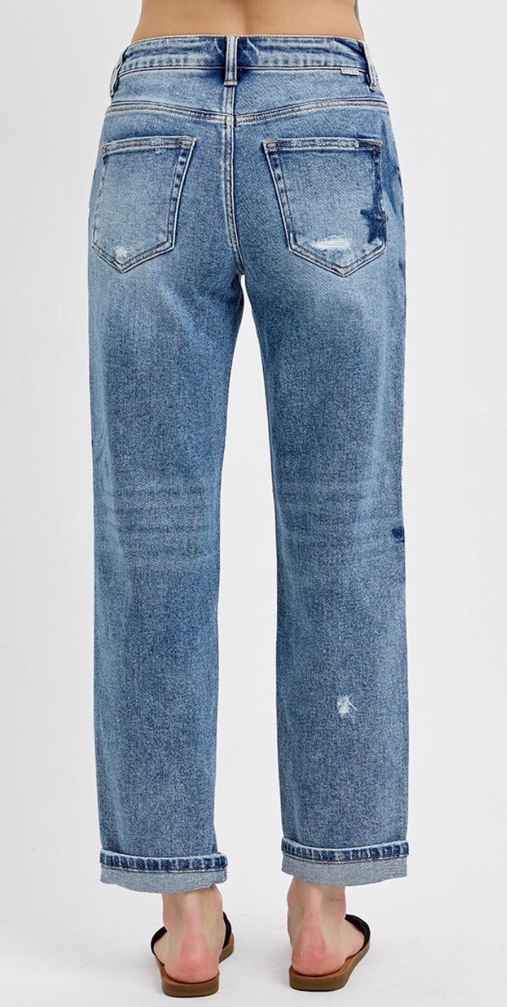 Star Patch Jeans