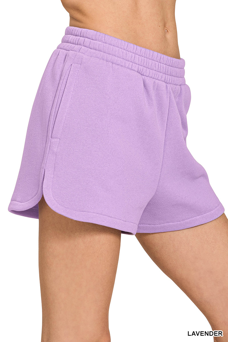 Fleece Waistband Shorts