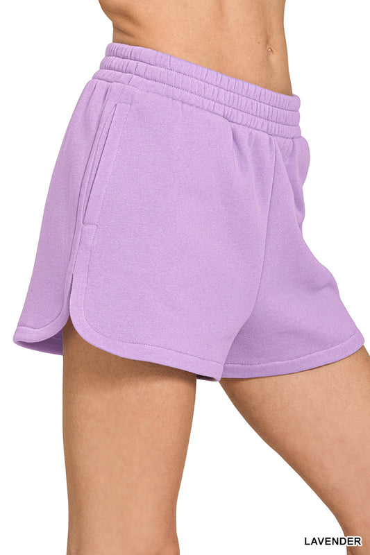 Fleece Waistband Shorts