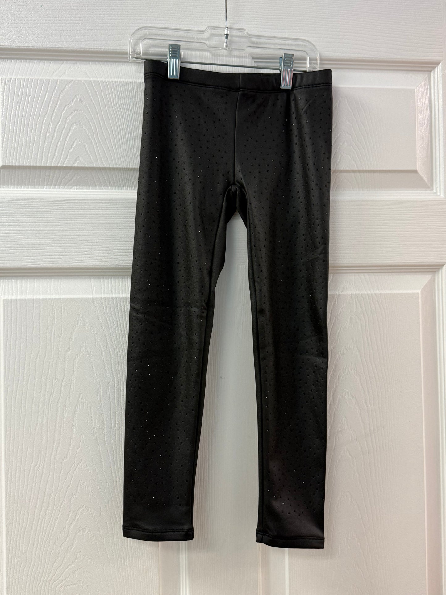 Kids Studded Black Leggings