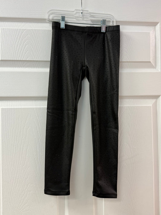 Kids Studded Black Leggings
