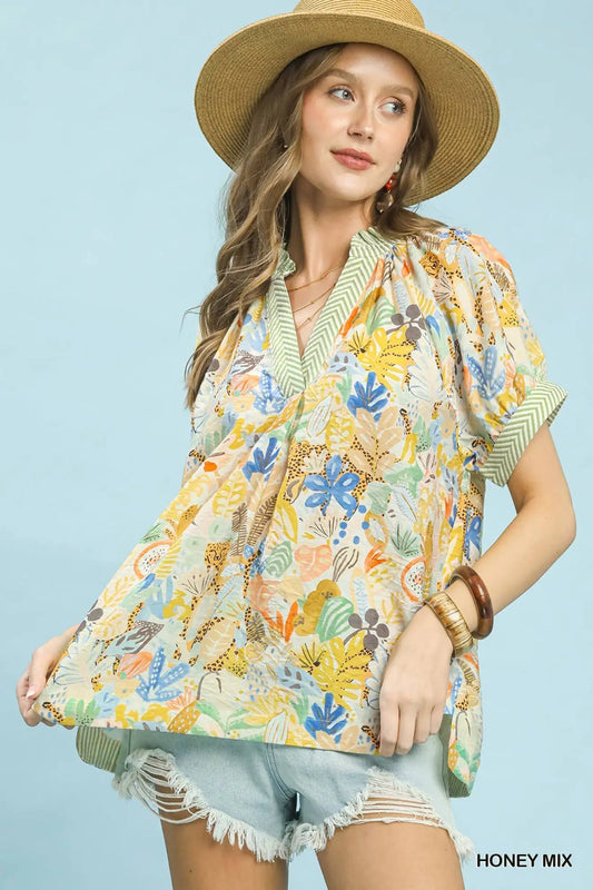 Honey Mix Boho Top