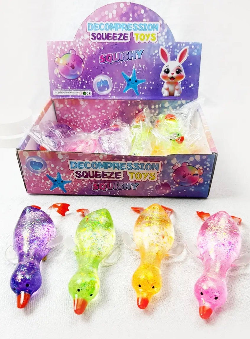 Glitter Duck Squishy