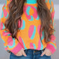 Colorful Cheetah Sweater