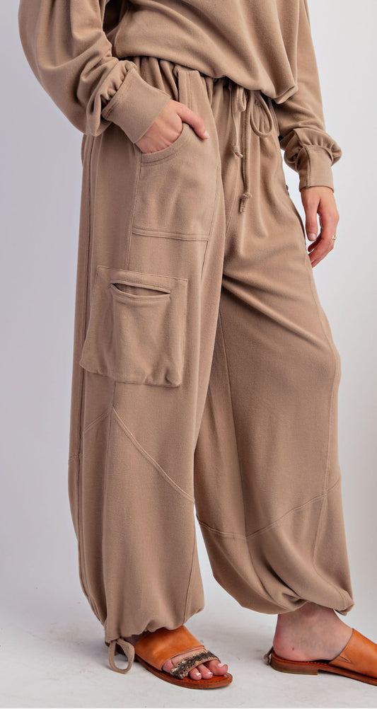 Brown Pocket Pants