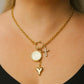 Gold Charm Necklace