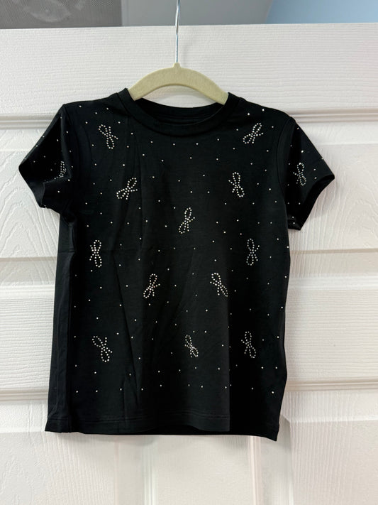Black Bow Top