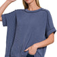 Short Sleeve Ribbed Top