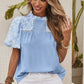 Floral Puff Sleeve Top