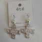 Silver Pearl Earrings