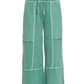 French Terry Wide Leg Pants