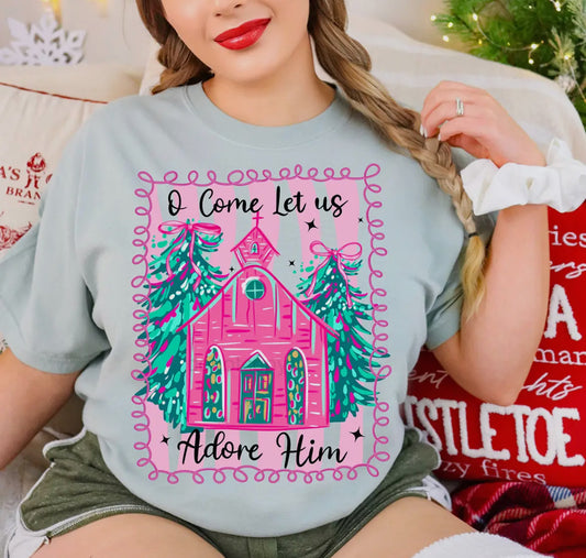 Let Us Adore Him Tee