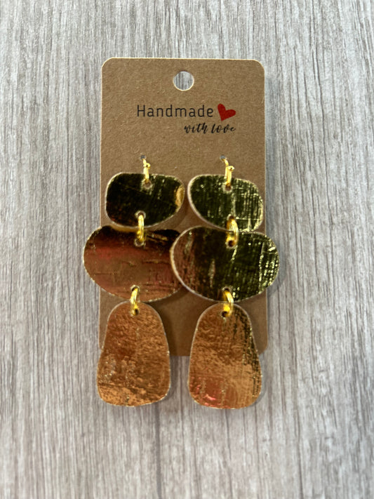 Gold Dangle Earrings