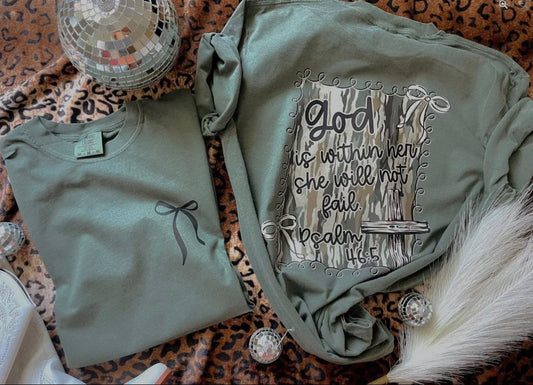 God Is Within Her Tee