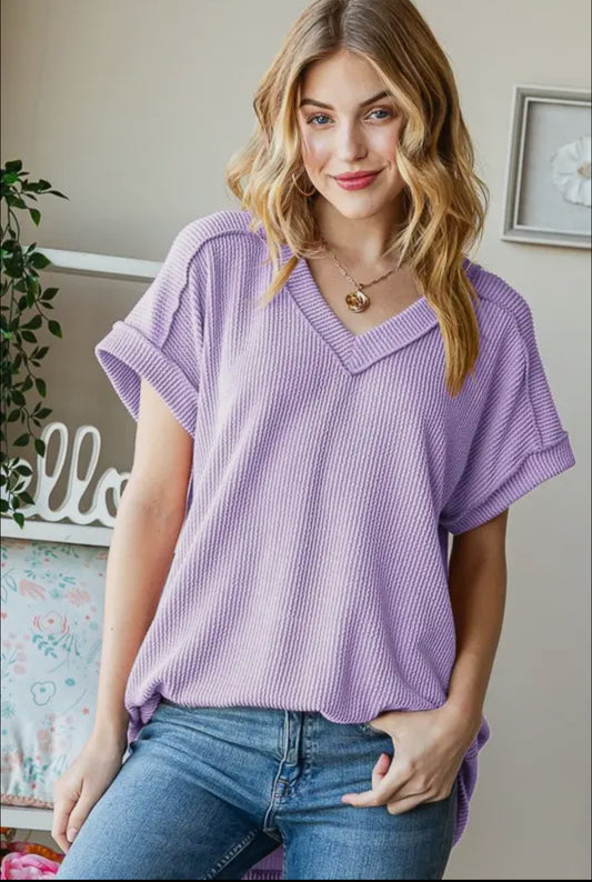 Violent Ribbed Top