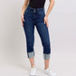 Dark Capri Jeans