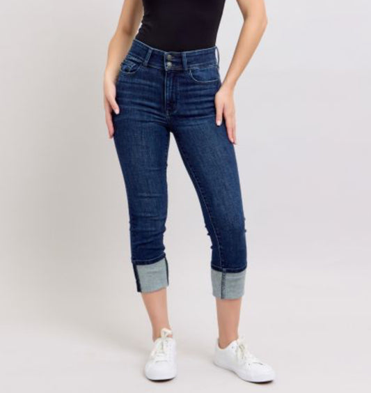 Dark Capri Jeans