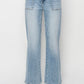 Ankle Flare Pocket Jeans