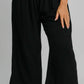 Linen Frayed Pants
