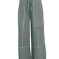 French Terry Wide Leg Pants