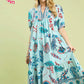 Printed Baby Doll Dress