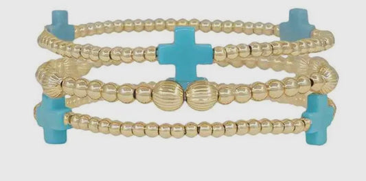 Gold and Turquoise Set