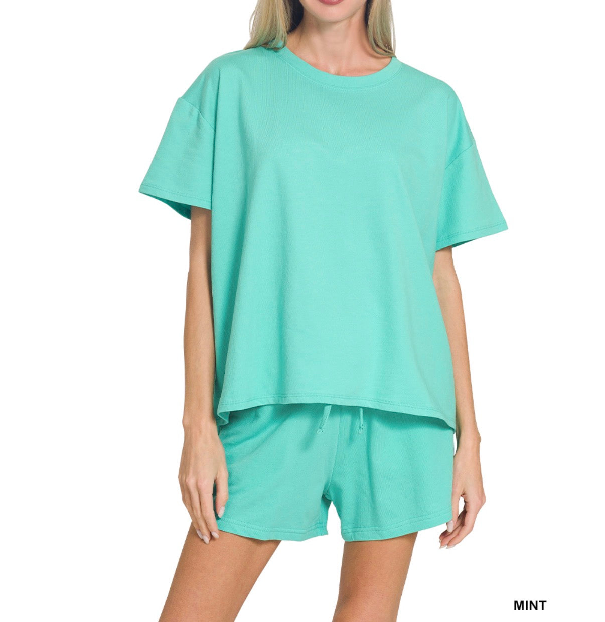 French Terry Shorts Set
