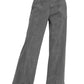 Straight Leg Denim Jeans