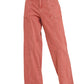 Straight Leg Denim Jeans