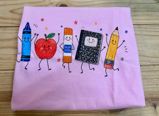 School Supplies Tee