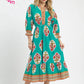 Flower Patch Midi Dress
