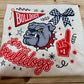 Cream Brandon Bulldogs Tee