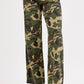 Straight Leg Camo Jeans