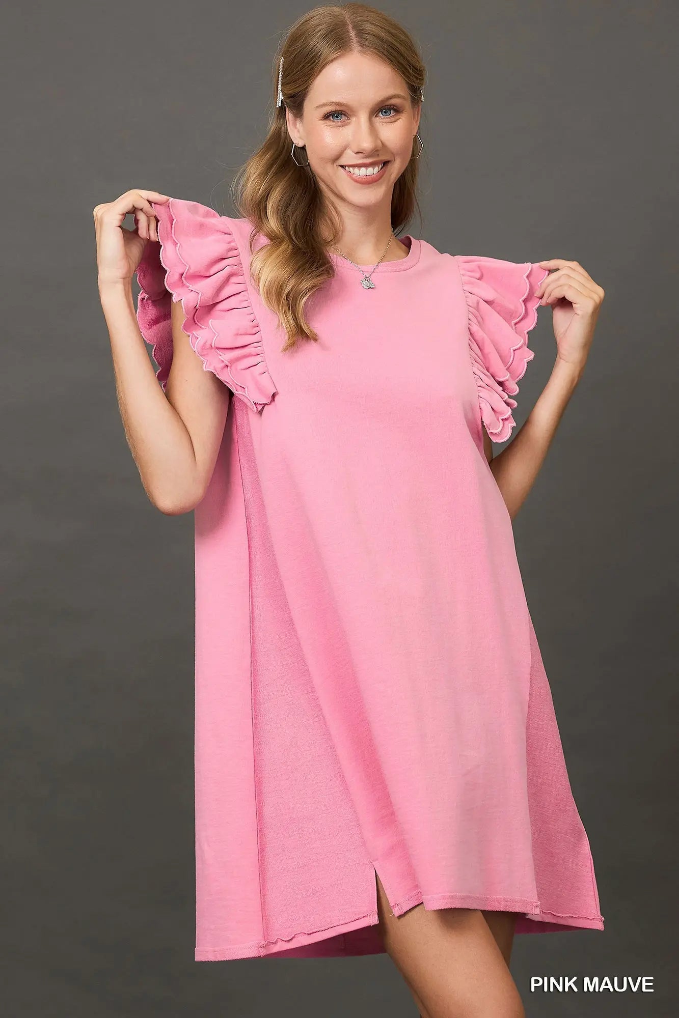 French Terry Mini Dress