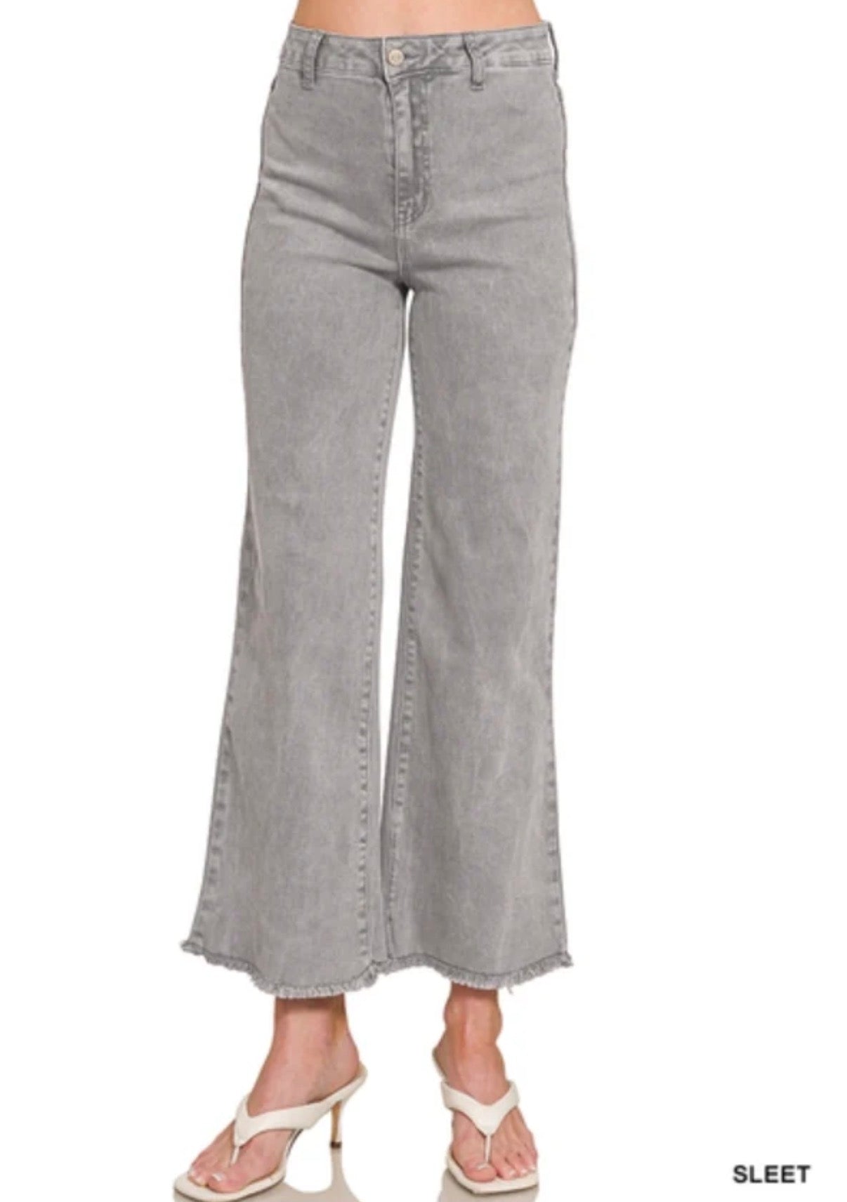Acid Wash Summer Jeans