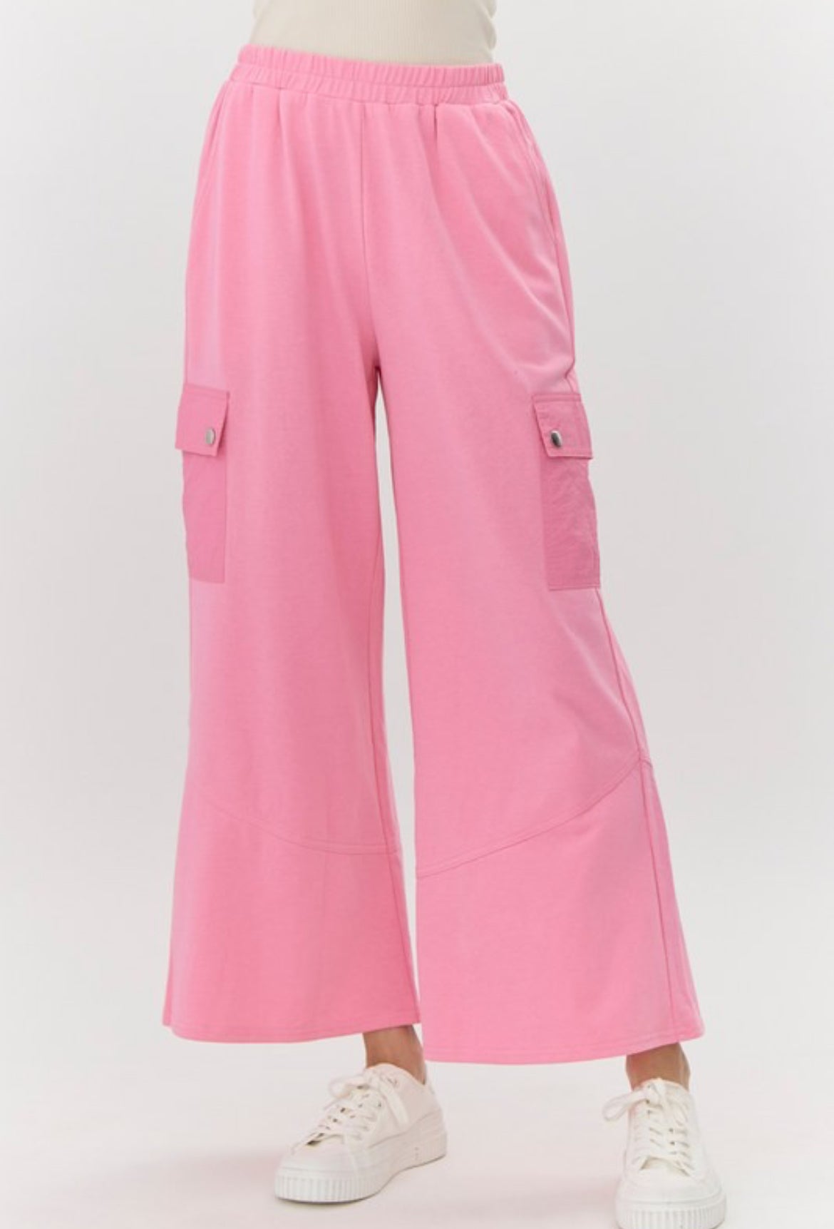 Pink Cargo Pants