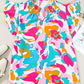 Colorful Print Blouse