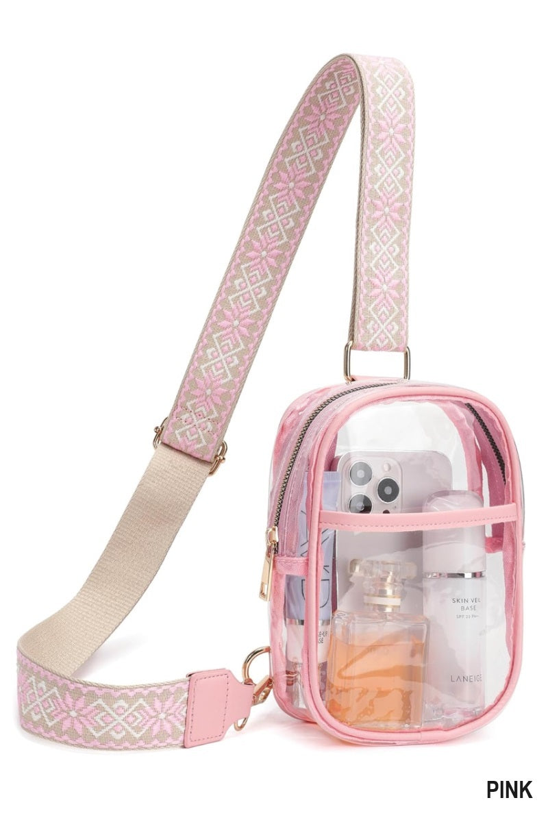 Clear Crossbody Purse