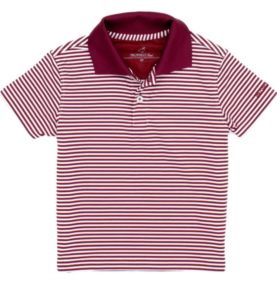 Boys Dallas Polo Maroon