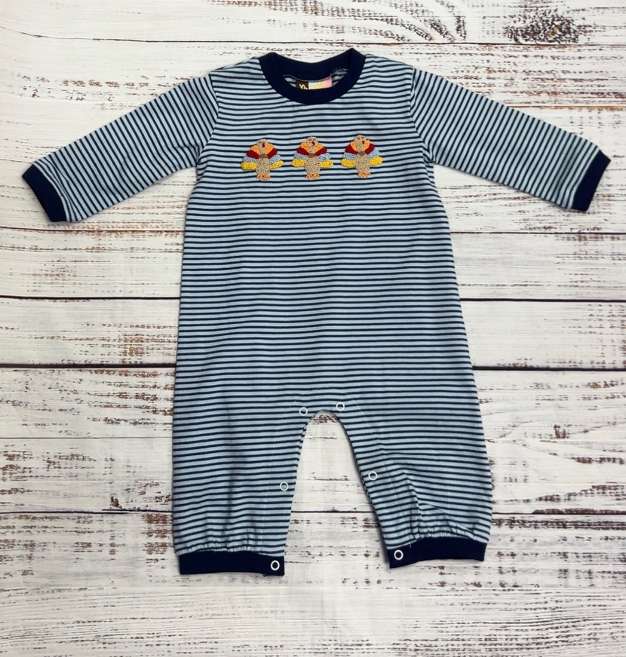 Turkey Trot Boys Romper