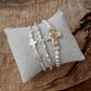 Three Stack Silver Cross
