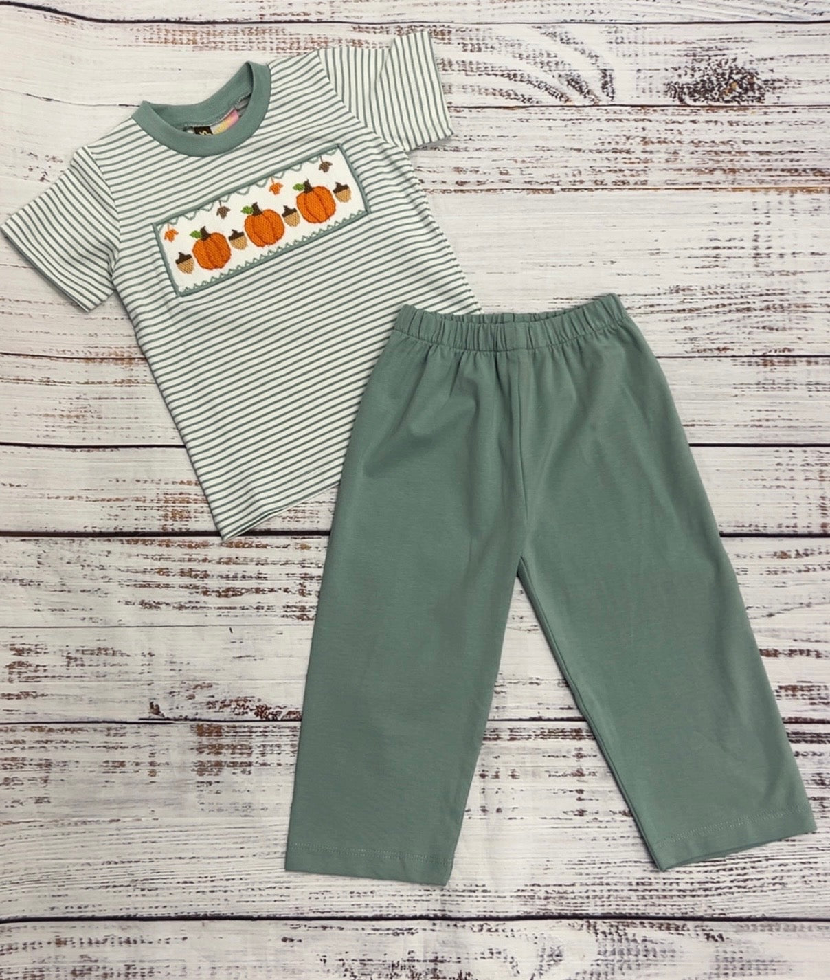 Pumpkin Patch Pants Set